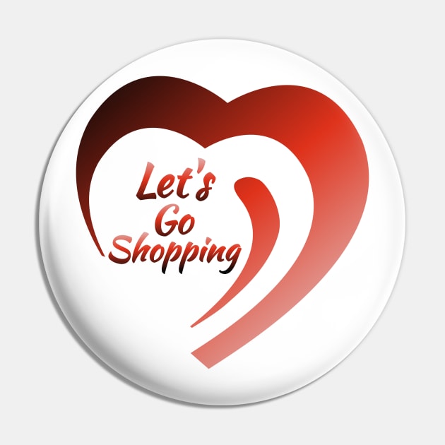 Let's Go Shopping Pin by nunachan