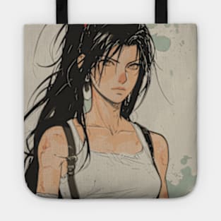 Tifa Lockhart FF7 Final Fantasy VII Rebirth Tote