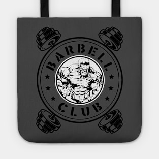 barbell club Tote