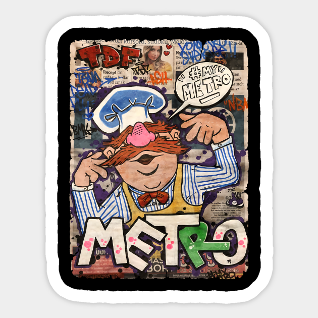 SWEDISH CHEF MY METRO - Swedish Chef - Sticker