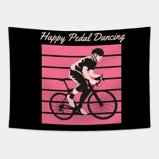 happy pedal dancing Tapestry