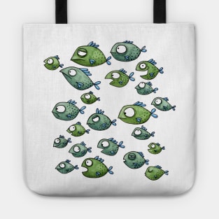 Fish swarm - fish - swarm fish Tote