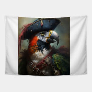 Pirate parrot Tapestry