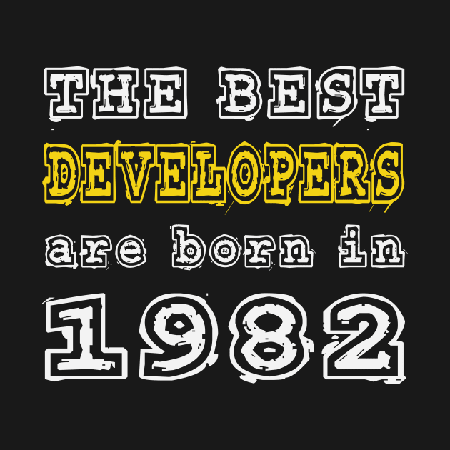 The Best Developers Are Born In 1982 by cualumpane