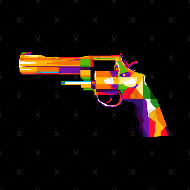 handgun by Yopi