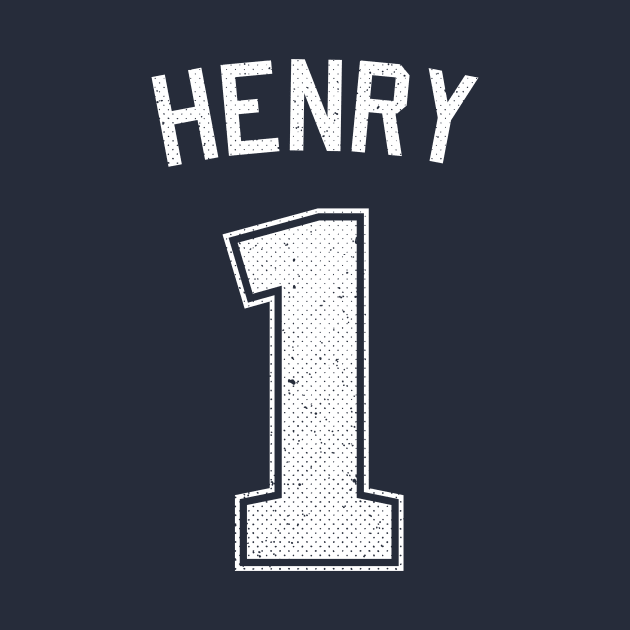 Henry Number One (1) Athletic Sports Jersey by ExtraMedium