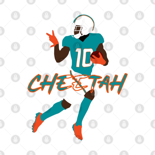 Tyreek Hill Cheetah by islandersgraphics