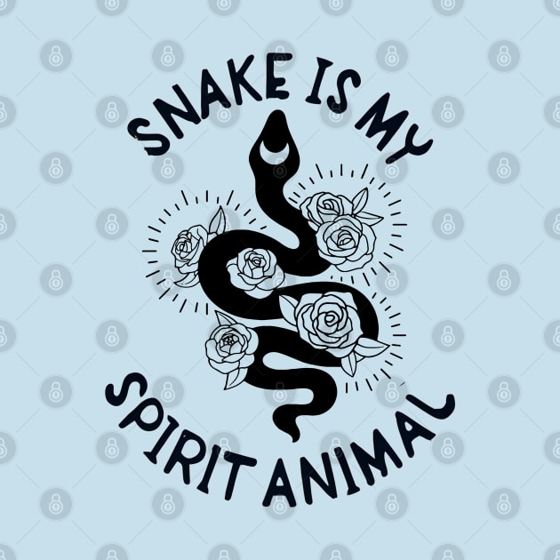 Snake my spirit animal by NomiCrafts
