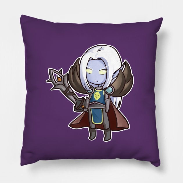 Warrior WOW Pillow by uyuni