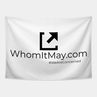 Whomitmay.com Logo Tapestry