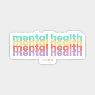 Mental Health Matters | Poppins Peach Candy Magnet