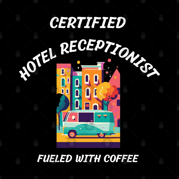 hotel receptionist by vaporgraphic