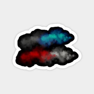 Smoke foggy clouds Magnet