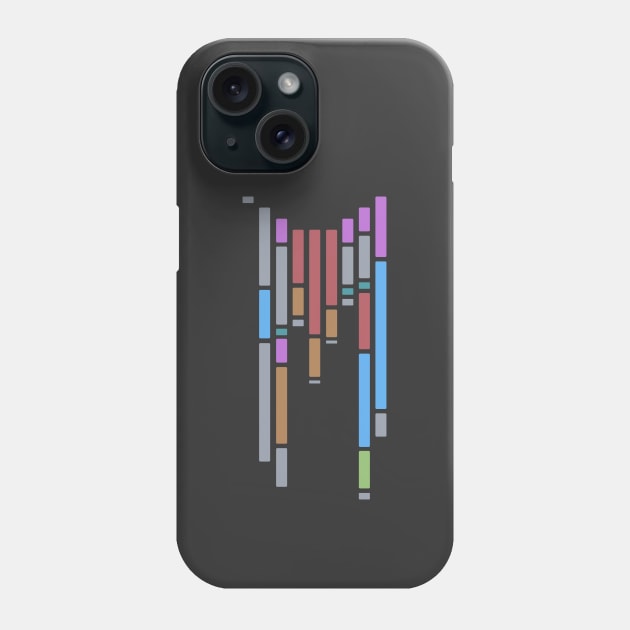 Code Art Phone Case by Sabatico Designs