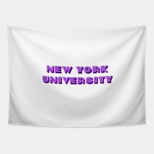 New York glitter lettering Tapestry