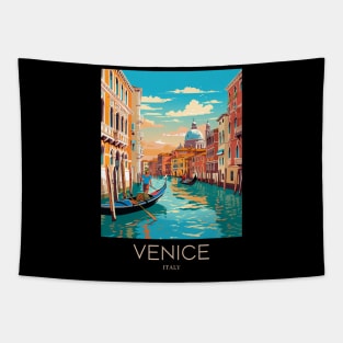 A Pop Art Travel Print of Venice - Italy Tapestry