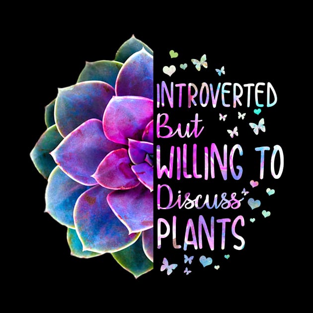 Succulent Introverted but willing to discuss plants by Wolfek246