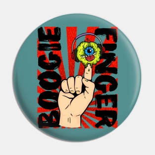 Boogie Finger! Pin