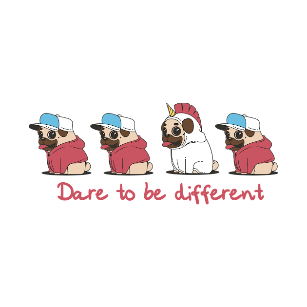 'Dare To Be Different' Cancer Awareness Shirt by ourwackyhome