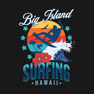 Big Island Hawaii Surfing T-Shirt