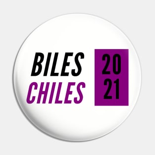 Biles/Chiles 2021 Pin