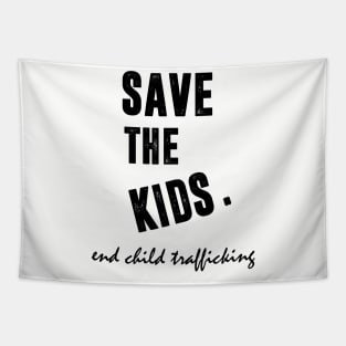 Save the Kids End Child Trafficking Tapestry