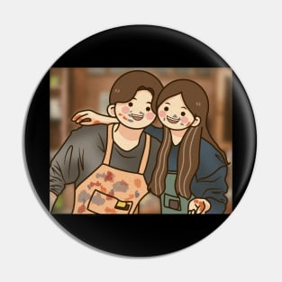 Cute couple korean drama Pin