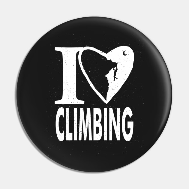 I love Climbing Pin by barmalisiRTB