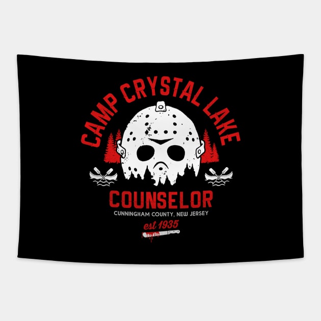 Summer Camp Counselor Tapestry by NotoriousMedia