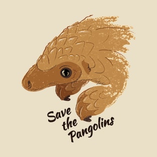 Save The Pangolins - Baby Pangolin T-Shirt