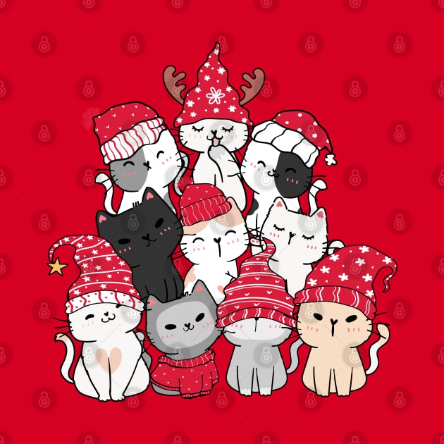 Cute Christmas Kittens by Pop Cult Store