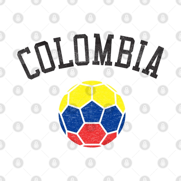 Colombia Soccer Team Heritage Flag by ryanjaycruz