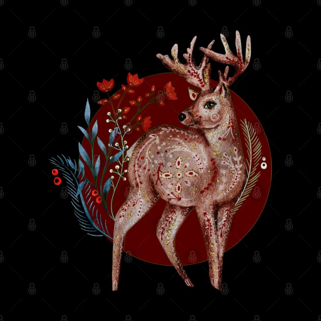 Reindeer Christmas by Clothes._.trends