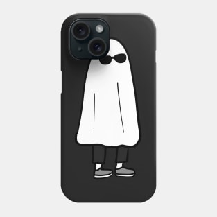 Ghost with glasses Phone Case