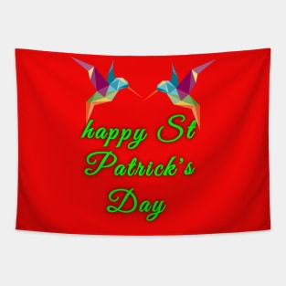 St Patrick's Dabbing Leprechaun Tapestry