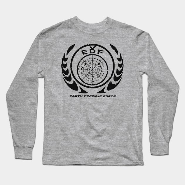 Earth Defense Force Logo - Black