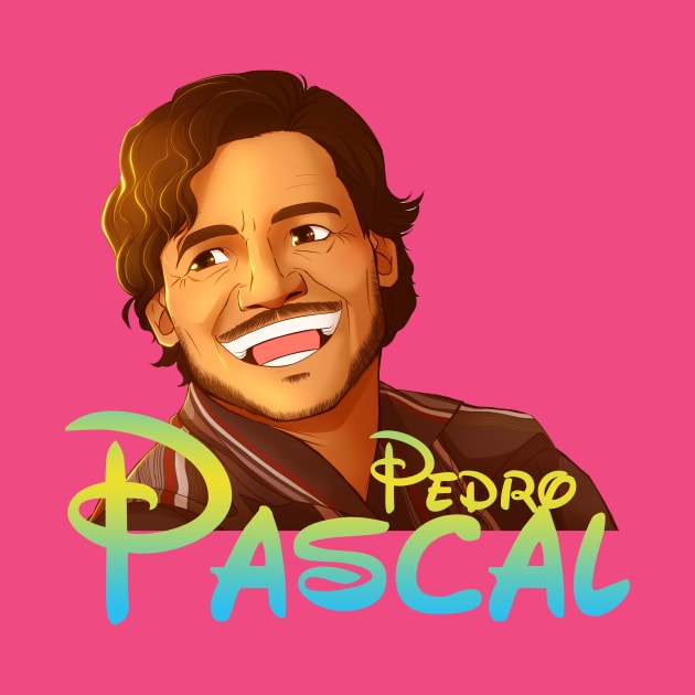 Pedro Pascal Cartoon by Polomaker