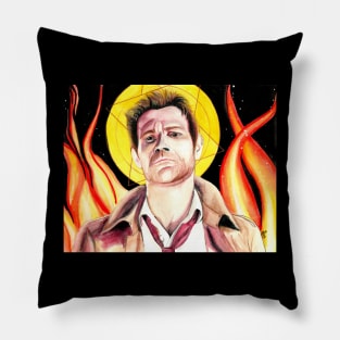 Patron Saint of Hell Pillow