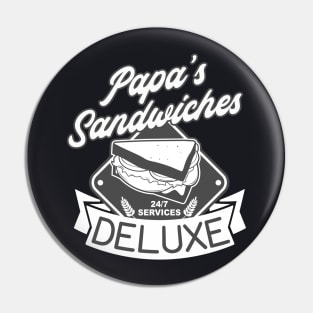 Papas Sandwiches Deluxe Pin