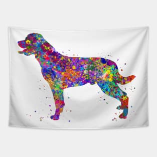 Rottweiler dog Tapestry