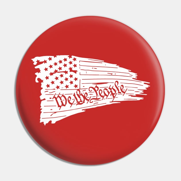 We The People Pin by Patriot Metal Works