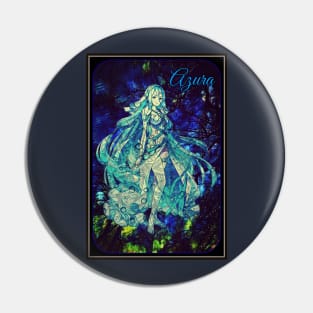 Azura is the Ocean's Gray Waves Pin