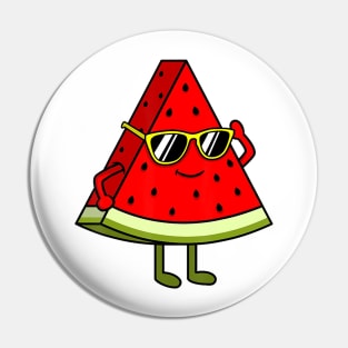 Watermelon Tropical Fruit Pin