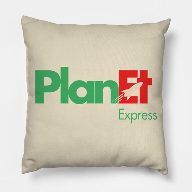 Planet Express Pillow by Lukelau