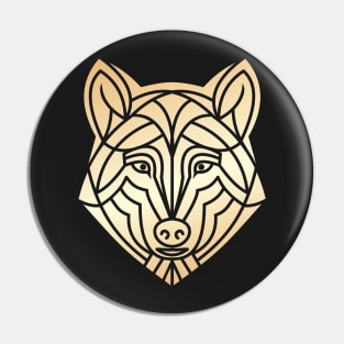 wolf Pin