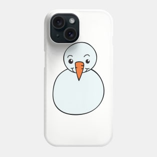 Simple Snowman Phone Case