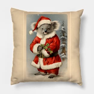 Santa Koala Pillow