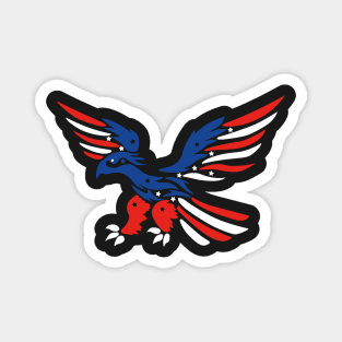 American Tribal Eagle Tattoo Magnet