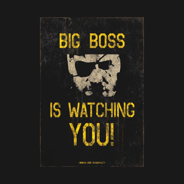 Big Boss Is Watching You - Metal Gear Solid V: The Phantom Pain by Taereus