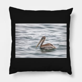 Brown Pelican Pillow